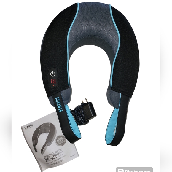 Neck Massager Homedic's NWT  Vibration 2 settings with heat - Picture 3 of 6